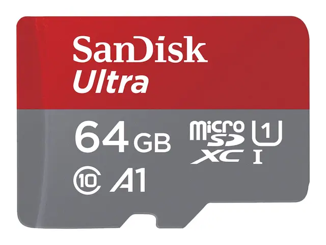 SanDisk Ultra - Flashminnekort (microSDXC til SD-adapter inkludert...