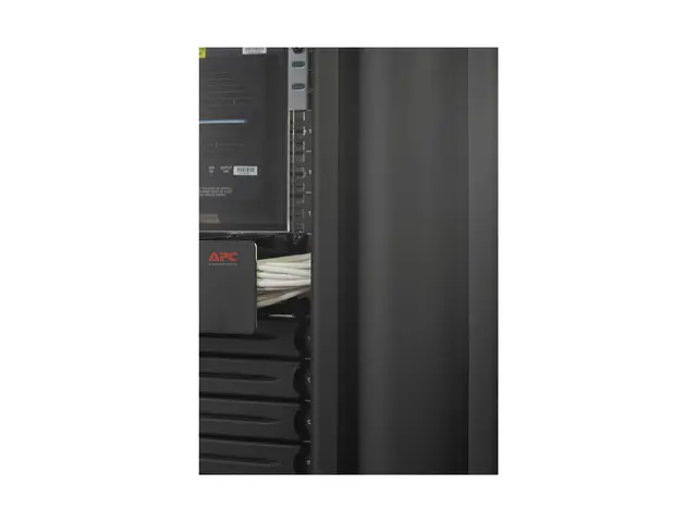 APC Cable Management - Rack-kabelføringssett - svart - for P/N: NB...