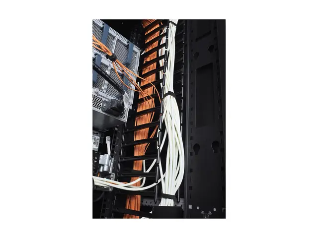 APC - Rack-kabelføringssett svart 42U TAA-samsvar (en pakke 2) for...