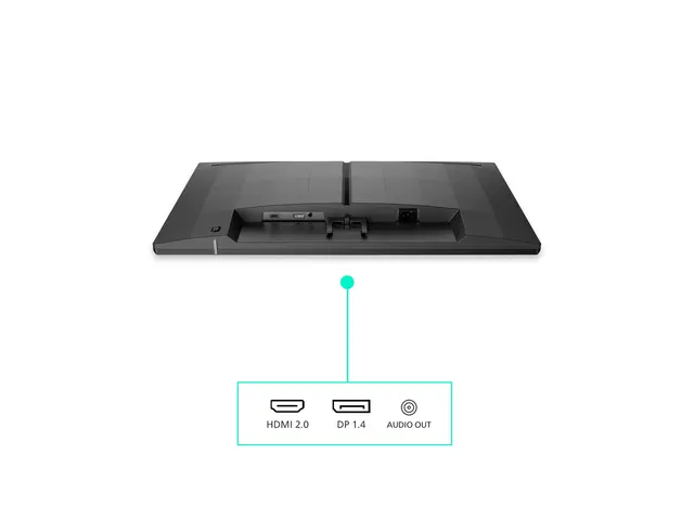 Philips Evnia 3000 27M2N3500NF - LED-skjerm gaming - 27" - 2560 x 1440 QHD @ 144 Hz - IPS - 1500:1 - HDR10 - 0.5 ms - HDMI, DisplayPort - koksgrå 