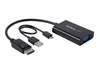 StarTech.com DisplayPort to VGA Adapter with Audio 1920x1200 - DP to VGA Converter for Your VGA Monitor or Display (DP2VGAA) - DisplayPort / VGA-adapter - 18.4 m