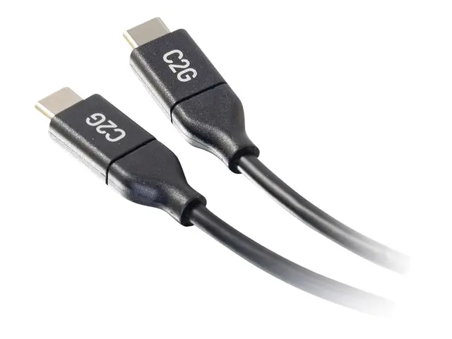 C2G 3ft USB C Cable - to 2.0 5A 480 Mbps M/M USB-kabel 24 pin USB-...