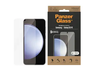 PanzerGlass - Skjermbeskyttelse for mobiltelefon ultrapasning - blank - for Samsung Galaxy S23 FE