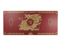 Lexip X TSUME - Musematte - flexible soft micro-textured surface størrelse XXL - Lannister Game of Thrones - rød