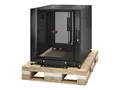 APC NetShelter SX - Rack skap - svart - 12U 19" - TAA-samsvar - for P/N: SURT48RMXLBP