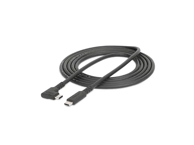 StarTech.com 6ft (2m) Rugged Right Angle USB-C Cable, USB 3.2 Gen ...