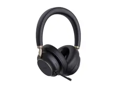 Yealink BH76 Plus - Hodesett - p&#229; &#248;ret / full st&#248;rrelse Bluetooth - tr&#229;dl&#248;s - aktiv st&#248;ydemping - USB-C via Bluetooth-adapter - svart - UC-sertifisert