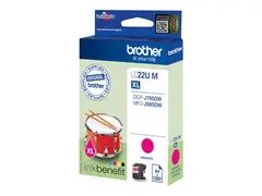 Brother LCLC22UM - XL - magenta - original blekkpatron - for Brother DCP-J785DW, MFC-J985DW