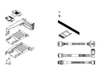 Lenovo - 7mm RAID SATA/NVMe Aktivering Kit