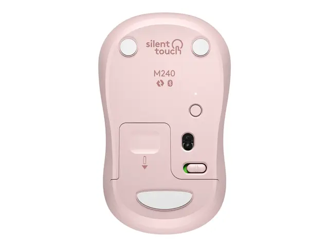 Logitech M240 Silent - Mus høyre- og venstrehåndet optisk 3 knappe...