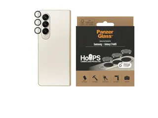 PanzerGlass - Linsebeskytter for mobiltelefon svart - for Samsung Galaxy Z Fold4