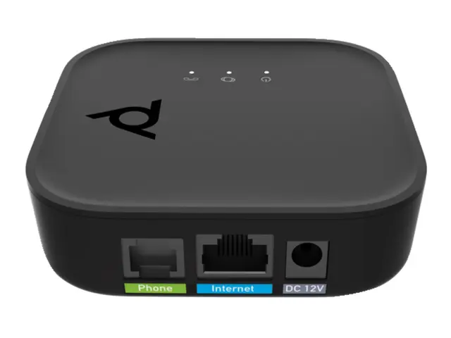 HP Poly ATA 400 - VoIP-telefonadapter med Open SIP 10Mb LAN