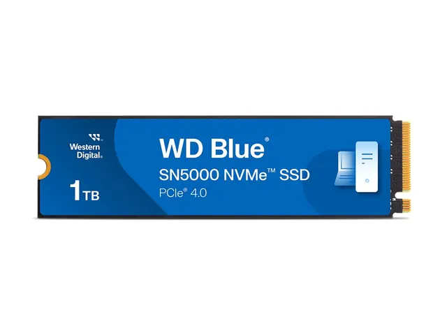 WD Blue SN5000 WDS100T4B0E - SSD 1 TB intern M.2 2280 PCIe 4.0 x4 ...