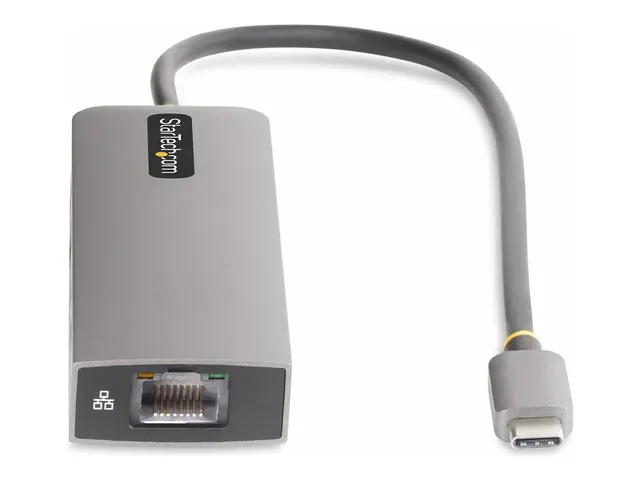 StarTech.com 3-Port USB-C Hub with 2.5 Gigabit Ethernet and 100W P...