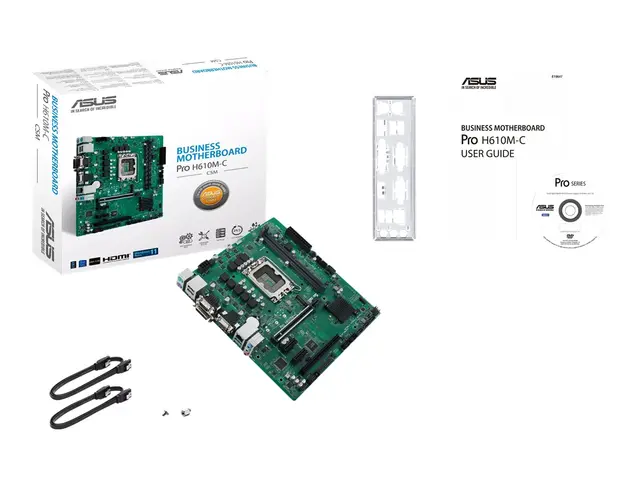 ASUS Pro H610M-C-CSM - Hovedkort micro ATX LGA1700-sokkel H610 Chi...
