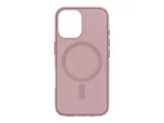 OtterBox Symmetry Series Clear - Baksidedeksel for mobiltelefon MagSafe-samsvar - polykarbonat, termoplastisk elastomer (TPE) - revb&#230;r (rosa) - for Apple iPhone 16