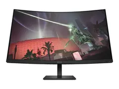 OMEN by HP 32c - LED-skjerm - gaming - 31.5" 2560 x 1440 QHD @ 165 Hz - VA - 400 cd/m² - 3000:1 - 1 ms - 2xHDMI, DisplayPort