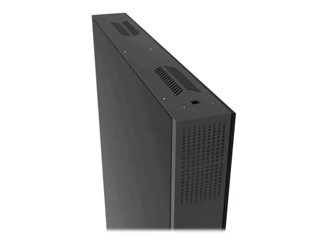 HI-ND Single totem - Stativ - for LCD-skjerm - svart, RAL 9005 - s...