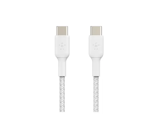 Belkin BoostCharge - USB-kabel 24 pin USB-C (hann) til 1 m hvit