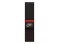 Apple Nike - Sl&#248;yfe for smart armb&#229;ndsur 46mm - 145 - 220 mm - midnatts sort - for Watch Herm&#232;s Series 9, SE 3, Series 10, Series 11, Series 8, Series 9, Ultra 2, Ultra 3
