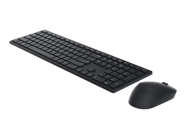 Dell Pro KM5221W - Tastatur- og mussett trådløs 2.4 GHz QWERTY Pan...