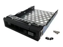 QNAP HD Tray - Uttagbar harddiskramme svart, sølv - for QNAP TS-1079 Pro, TS-1079 Pro Turbo NAS, TS-879 Pro Turbo NAS
