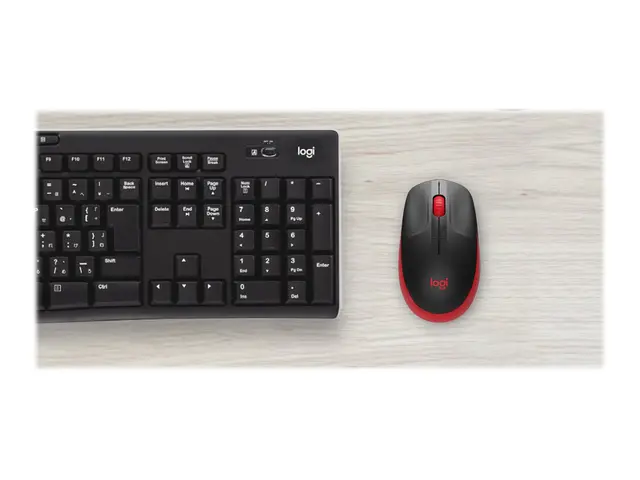 Logitech M190 - Mus - optisk - 3 knapper - trådløs - USB trådløs m...