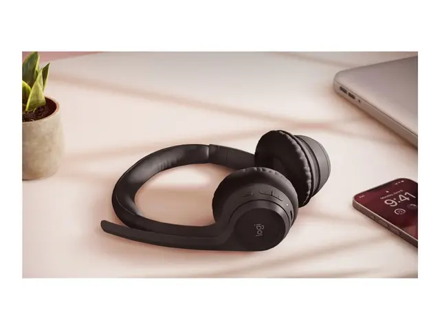 Logitech Zone 300 - Hodesett on-ear Bluetooth trådløs midnatts sort