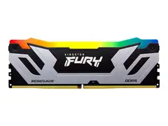Kingston FURY Renegade RGB - DDR5 - sett 48 GB: 2 x 24 GB - DIMM 288-pin - 8800 MT/s / PC5-70400 - CL42 - 1.4 V - klokkete ubufferte - on-die ECC - svart, s&#248;lv