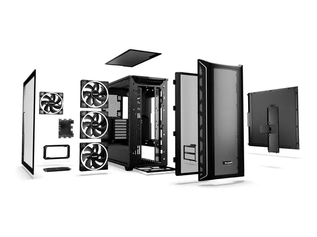 be quiet! SHADOW BASE 800 FX - Midi-tårn utvidet ATX (E-ATX) sidep...