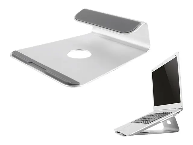 Neomounts NSLS025 - Stativ for notebook børstet aluminium sølv skj...