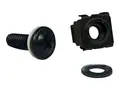 Eaton Tripp Lite Series Rack Enclosure Cabinet Square Hole Hardware Kit Screws, Washers Rackskruer, -mutre og -underlagsskiver