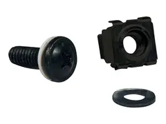 Eaton Tripp Lite Series Rack Enclosure Cabinet Square Hole Hardware Kit Screws, Washers Rackskruer, -mutre og -underlagsskiver