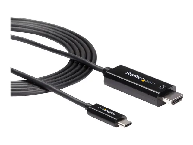 StarTech.com 6ft (2m) USB C to HDMI Cable, 4K 60Hz Type 2.0 Video ...
