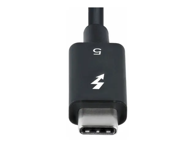 StarTech.com 1.5ft (50cm) Thunderbolt 5 Cable, 80Gbps/120Gbps, Cer...