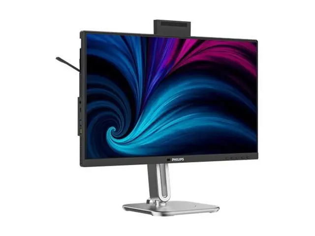 Philips 27B2U4601H - 4000 Series LED-skjerm - 27" - 2560 x 1440 QHD @ 120 Hz - IPS - 1500:1 - HDMI, DisplayPort, USB-C - høyttalere - sølv, koksgrå 