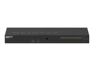 NETGEAR AV Line M4250-16XF - Switch - L3 Styrt - 16 x 10 Gigabit SFP+ - side til side-luftflyt - rackmonterbar