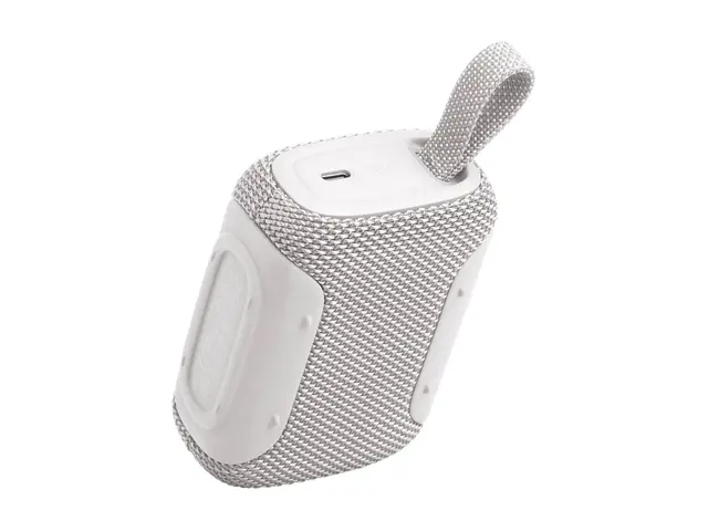 JBL Go 5 - Høyttaler - for bærbar bruk - trådløs Bluetooth - Appstyrt - 4.8 watt - hvit 