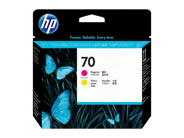 HP 70 - Gul, magenta skriverhode for DesignJet HD Pro MFP, T120, Z...