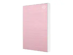 Seagate One Touch STKY2000405 - Harddisk 2 TB - ekstern (b&#230;rbar) - USB 3.0 - rosagull - med 3-&#229;rs Seagate Rescue Data Recovery