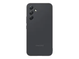 Samsung EP-PA546 - Baksidedeksel for mobiltelefon silikon - svart - for Galaxy A54