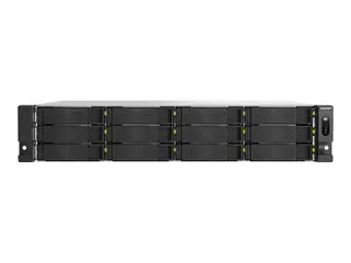 QNAP TS-H1465U - NAS-server - 12 brønner SATA 6Gb/s - RAM 16 GB - Gigabit Ethernet / 2.5 Gigabit Ethernet / 10 Gigabit Ethernet