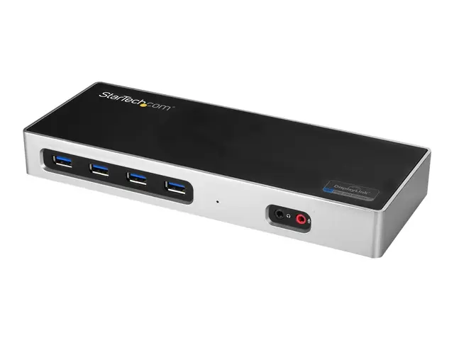 StarTech.com Dual 4K Dock - Mac and Windows USB-A & USB-C DP HDMI ...