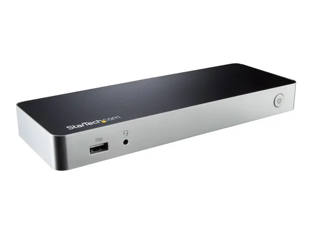 StarTech.com Dual Monitor USB C Docking Station with 60W Power Del...