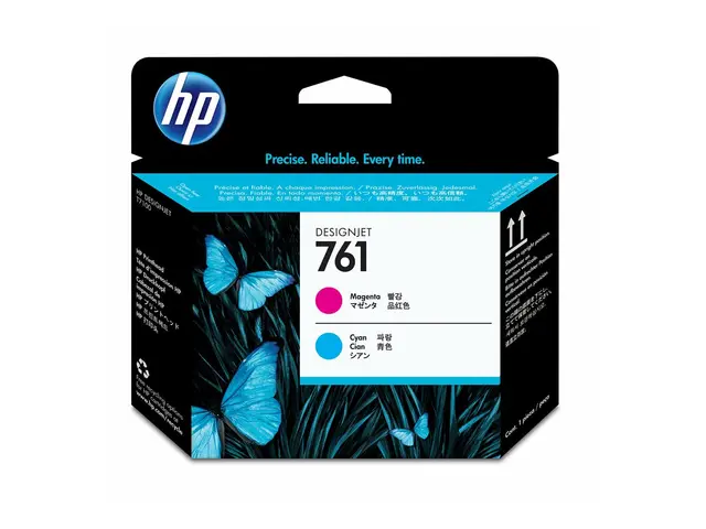 HP 761 - Cyan, magenta skriverhode for DesignJet T7100, T7200, T72...