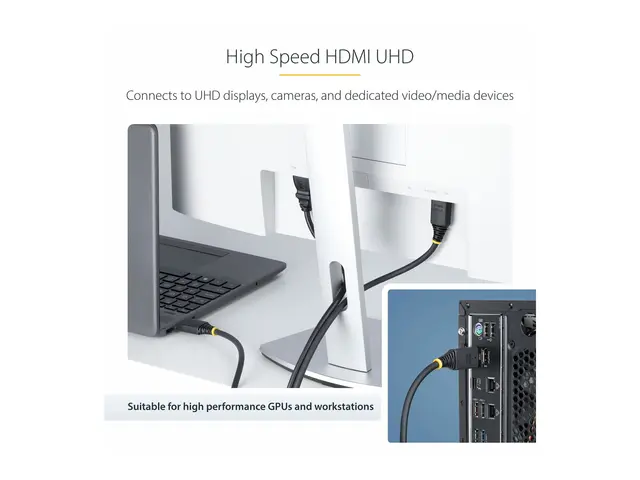 StarTech.com 10m (32.8ft) Active High Speed HDMI Cable, 4K60Hz - H...