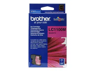 Brother LC1100M - Magenta - original blekkpatron - for Brother DCP-185, 395, 585, J715, MFC-490, 5490, 5890, 5895, 6890, 790, 795, 990, J615