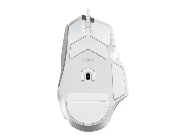 Logitech G G502 X - Mus optisk kablet USB hvit