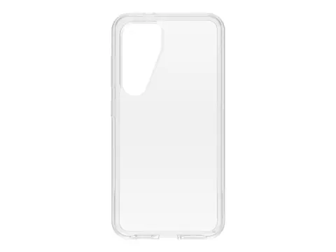 OtterBox Symmetry Series Clear - Baksidedeksel for mobiltelefon polykarbonat, syntetisk gummi - blank - for Samsung Galaxy S24