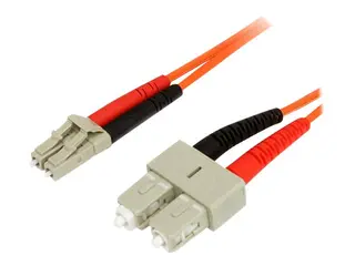 STARTECH.COM FIBLCSC1 1m Duplex MM Fiber Optic Cable LC-SC